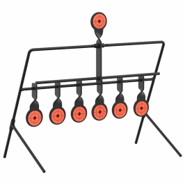 Šaušanas Mērķis Melna 40 X 34 X 53 Cm Tērauds Vidaxl