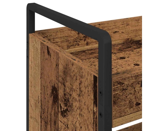 Virtuves Ratiņš Vecs Koks 70 X 30 X 82 Cm Inženierijas Koks Vidaxl