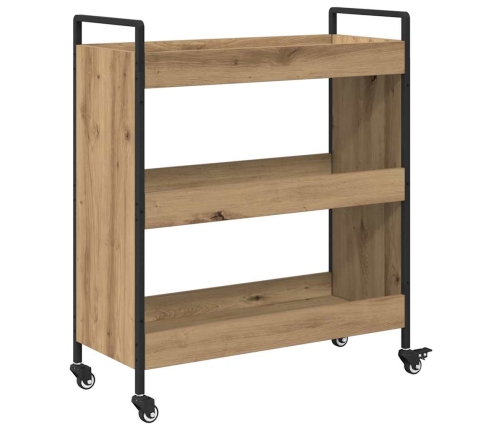 Virtuves Ratiņš Amatnieku Ozola 70 X 30 X 82 Cm Vidaxl