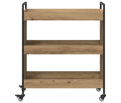 Virtuves Ratiņš Amatnieku Ozola 70 X 30 X 82 Cm Vidaxl