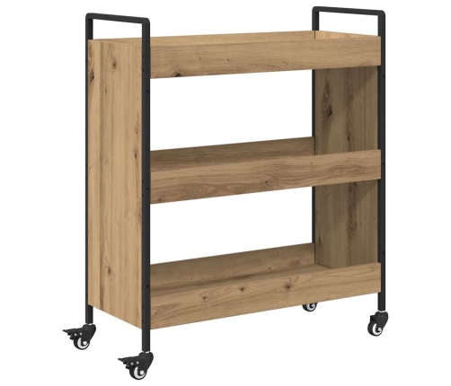 Virtuves Ratiņš Amatnieku Ozola 70 X 30 X 82 Cm Vidaxl