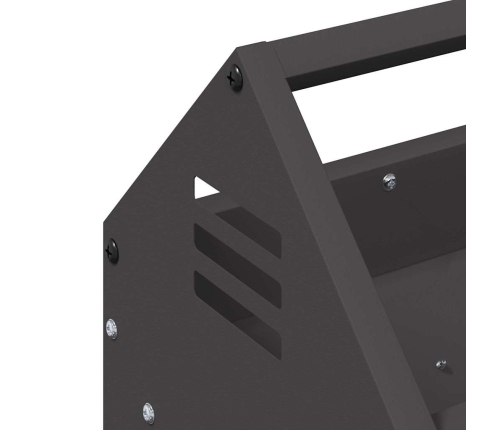 Vistas Barošanas Grozs Melna 108 X 20,5 X 20 Cm Vidaxl