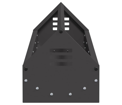 Vistas Barošanas Grozs Melna 108 X 20,5 X 20 Cm Vidaxl