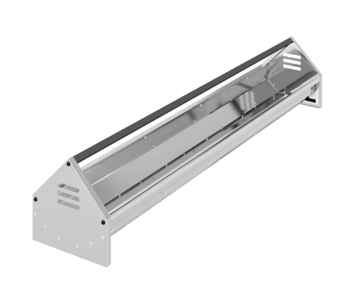 Vistas Barošanas Grozs Sudraba 108 X 20,5 X 20 Cm Vidaxl