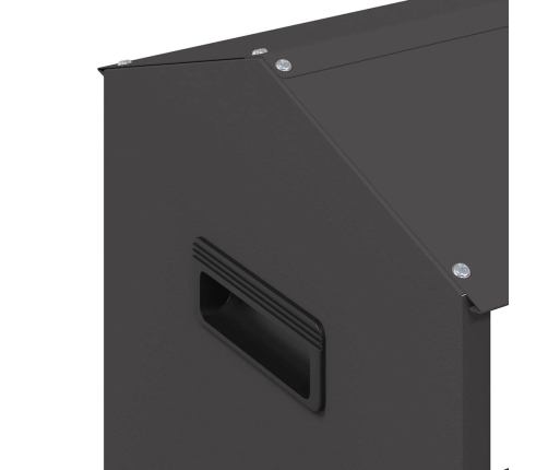 Vistas Barošanas Grozs Melna 81 X 32 X 53,5 Cm Vidaxl