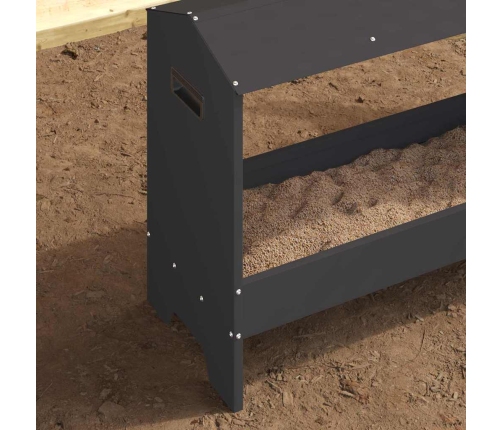 Vistas Barošanas Grozs Melna 81 X 32 X 53,5 Cm Vidaxl