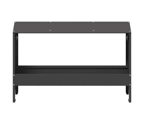 Vistas Barošanas Grozs Melna 81 X 32 X 53,5 Cm Vidaxl