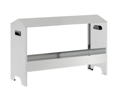 Vistas Barošanas Grozs Sudraba 81 X 32 X 53,5 Cm Vidaxl