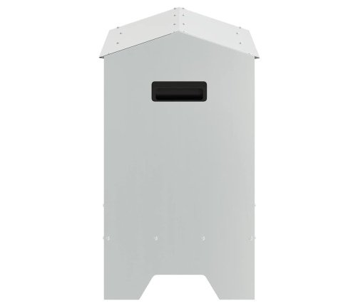 Vistas Barošanas Grozs Sudraba 81 X 32 X 53,5 Cm Vidaxl