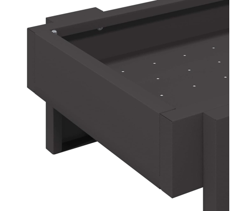 Vistas Barošanas Grozs Melna 80 X 28 X 13.5 Cm Vidaxl