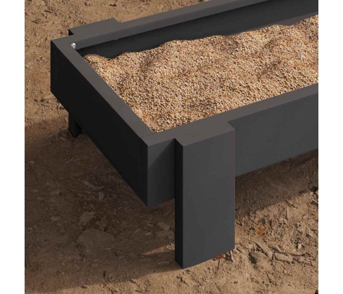 Vistas Barošanas Grozs Melna 80 X 28 X 13.5 Cm Vidaxl