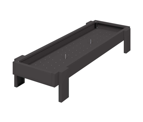 Vistas Barošanas Grozs Melna 80 X 28 X 13.5 Cm Vidaxl