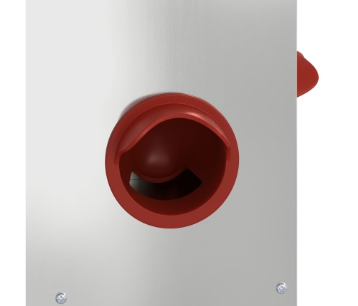 Vistas Barotava Sudraba 60.5 X 29 X 51 Cm Cinkots Tērauds Vidaxl