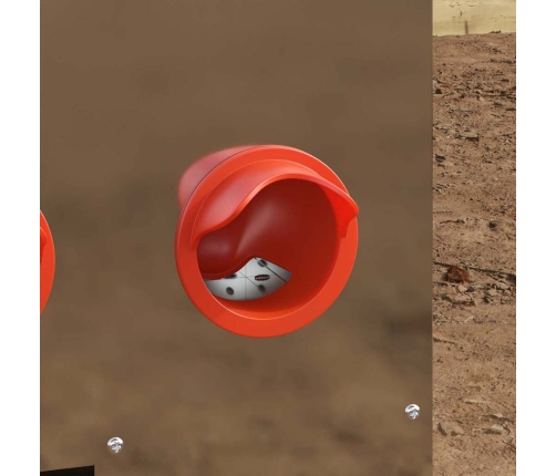 Vistas Barotava Sudraba 60.5 X 29 X 51 Cm Cinkots Tērauds Vidaxl