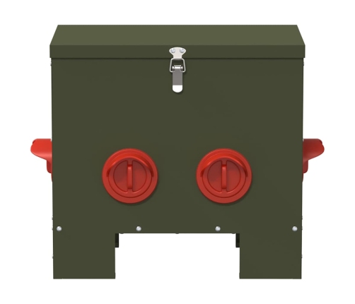 Vistas Barotava Olīvu Zaļš 60.5 X 29 X 51 Cm Vidaxl