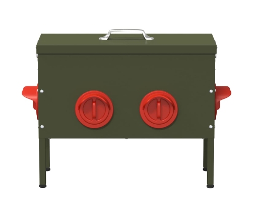 Vistas Barotava Olīvu Zaļš 41,5 X 20,5 X 33 Cm Vidaxl