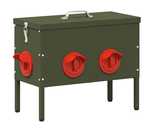 Vistas Barotava Olīvu Zaļš 41,5 X 20,5 X 33 Cm Vidaxl