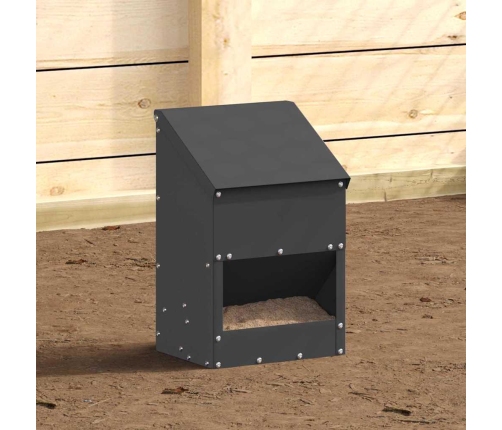 Vistas Barotava Melna 21 X 16 X 33 Cm Auksti Velmēts Tērauds Vidaxl