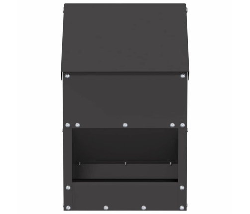 Vistas Barotava Melna 21 X 16 X 33 Cm Auksti Velmēts Tērauds Vidaxl