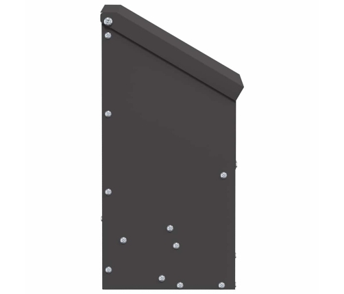 Vistas Barotava Melna 21 X 16 X 33 Cm Auksti Velmēts Tērauds Vidaxl