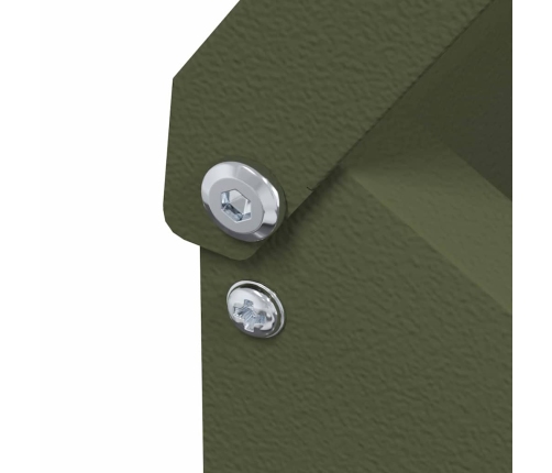 Vistas Barotava Olīvu Zaļš 21 X 16 X 33 Cm Vidaxl