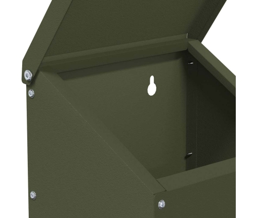 Vistas Barotava Olīvu Zaļš 21 X 16 X 33 Cm Vidaxl