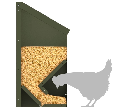 Vistas Barotava Olīvu Zaļš 21 X 16 X 33 Cm Vidaxl