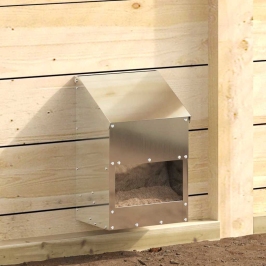 Vistas Barotava Sudraba 21 X 16 X 33 Cm Cinkots Tērauds Vidaxl