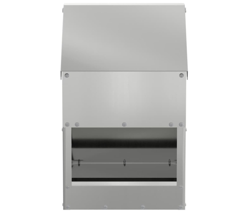 Vistas Barotava Sudraba 21 X 16 X 33 Cm Cinkots Tērauds Vidaxl