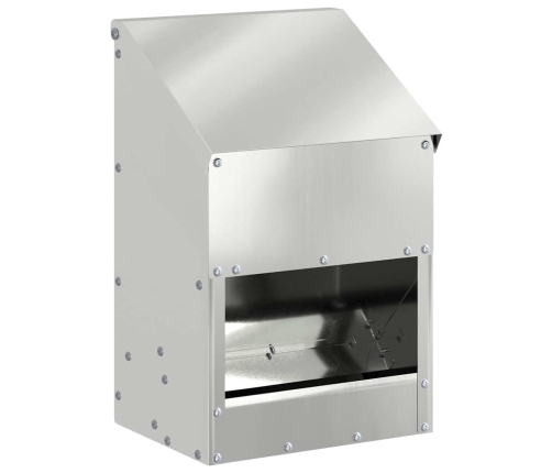 Vistas Barotava Sudraba 21 X 16 X 33 Cm Cinkots Tērauds Vidaxl