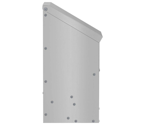 Vistas Barotava Sudraba 21 X 16 X 33 Cm Cinkots Tērauds Vidaxl