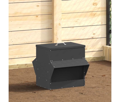 Vistas Barotava Melna 40,5 X 45 X 41 Cm Auksti Velmēts Tērauds Vidaxl