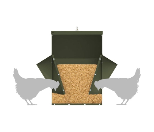 Vistas Barotava Olīvu Zaļš 40,5 X 45 X 41 Cm Vidaxl