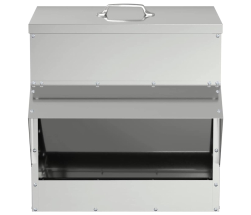 Vistas Barotava Sudraba 40,5 X 45 X 41 Cm Cinkots Tērauds Vidaxl