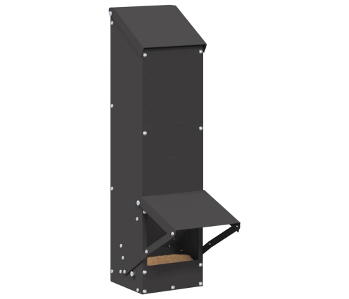 Vistas Barotava Melna 13 X 12 X 51 Cm Auksti Velmēts Tērauds Vidaxl