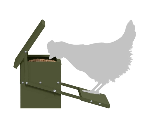 Vistas Svara Barotājs Olīvu Zaļš 48,5 X 39,5 X 19 Cm Vidaxl