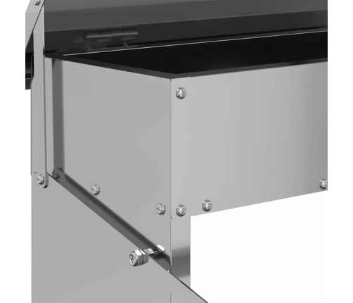 Vistas Svara Barotājs Sudraba 48,5 X 39,5 X 19 Cm Vidaxl