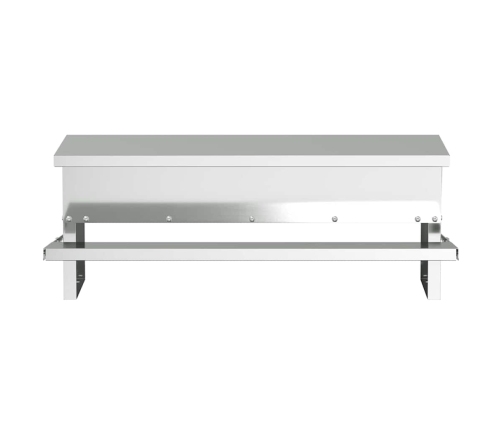 Vistas Svara Barotājs Sudraba 48,5 X 39,5 X 19 Cm Vidaxl