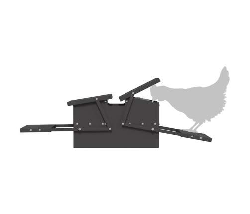 Vistas Svara Barotājs Melna 75 X 53 X 20,5 Cm Vidaxl