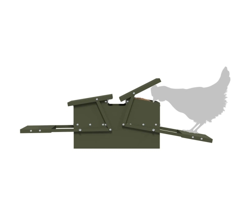 Vistas Svara Barotājs Olīvu Zaļš 75 X 53 X 20,5 Cm Vidaxl