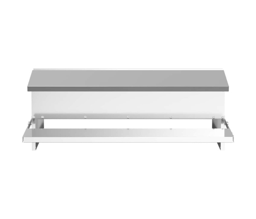 Vistas Svara Barotājs Sudraba 75 X 53 X 20,5 Cm Cinkots Tērauds Vidaxl