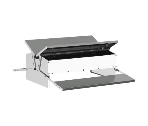 Vistas Svara Barotājs Sudraba 75 X 53 X 20,5 Cm Cinkots Tērauds Vidaxl