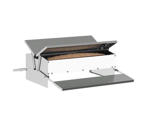 Vistas Svara Barotājs Sudraba 75 X 53 X 20,5 Cm Cinkots Tērauds Vidaxl