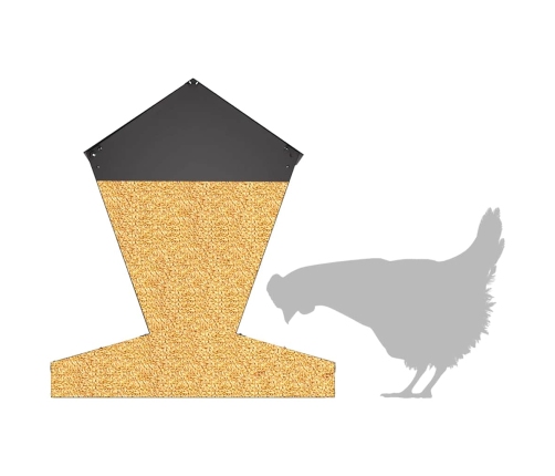 Vistas Barotava Melna 40 X 40 X 45 Cm Auksti Velmēts Tērauds Vidaxl