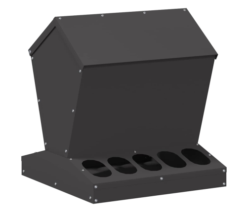 Vistas Barotava Melna 40 X 40 X 45 Cm Auksti Velmēts Tērauds Vidaxl