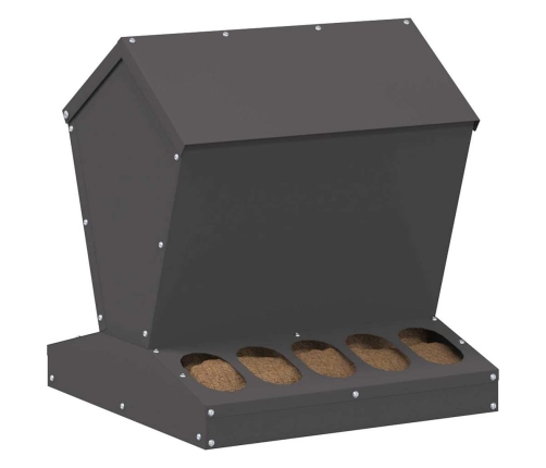 Vistas Barotava Melna 40 X 40 X 45 Cm Auksti Velmēts Tērauds Vidaxl