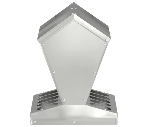 Vistas Barotava Sudraba 30 X 30 X 39 Cm Cinkots Tērauds Vidaxl