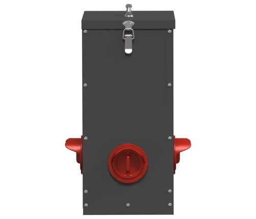 Vistas Barotava Melna 32,5 X 20,5 X 43 Cm Vidaxl