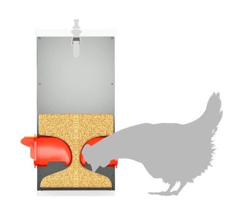 Vistas Barotava Sudraba 32,5 X 20,5 X 43 Cm Cinkots Tērauds Vidaxl