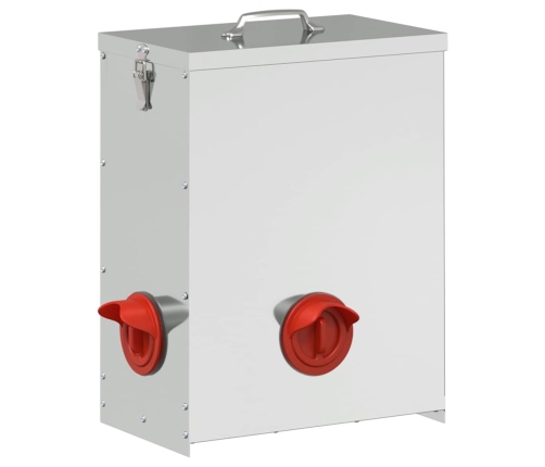 Vistas Barotava Sudraba 32,5 X 20,5 X 43 Cm Cinkots Tērauds Vidaxl